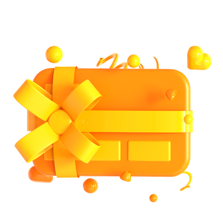 Giveaway Card  3D Icon