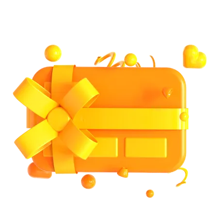 Giveaway Card  3D Icon