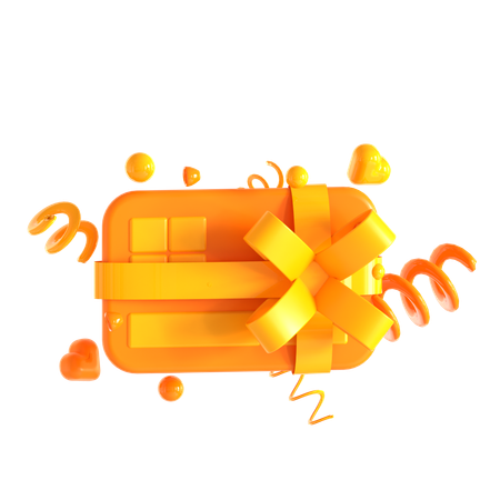 Giveaway Card  3D Icon