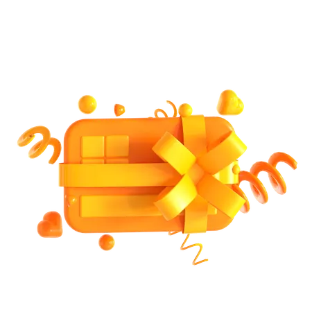 Giveaway Card  3D Icon