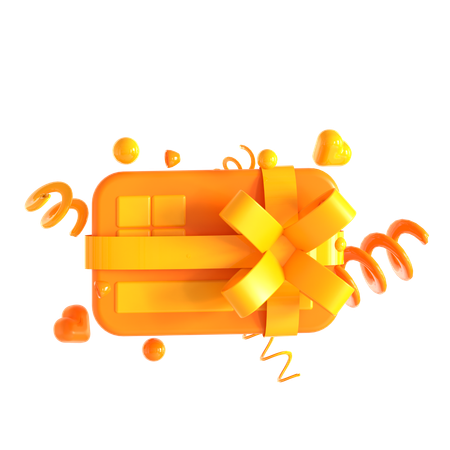 Giveaway Card  3D Icon