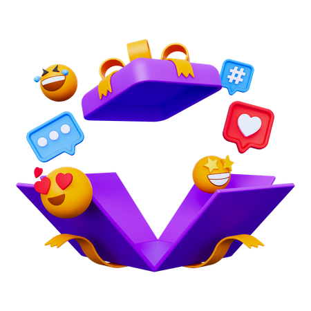 Giveaway Contest  3D Icon