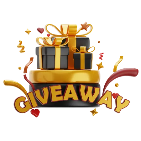 Giveaway Gift  3D Icon