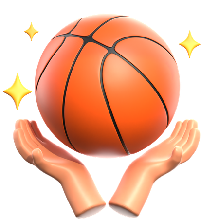 Giving Basketball  3D Icon