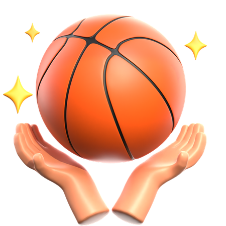 Giving Basketball  3D Icon