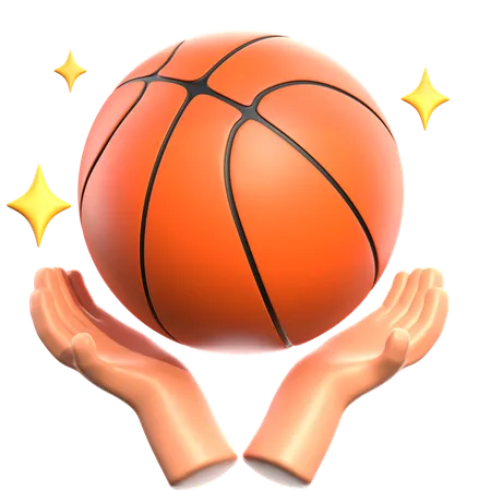 Giving Basketball  3D Icon