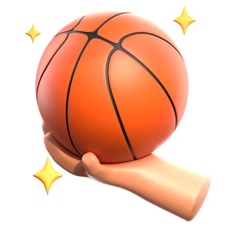 Giving Basketball  3D Icon