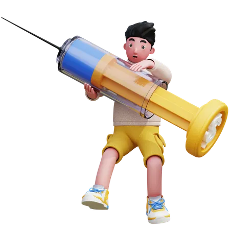 Giving Business Boost  3D Illustration