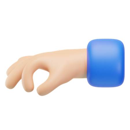 Giving Hand Gesture  3D Icon