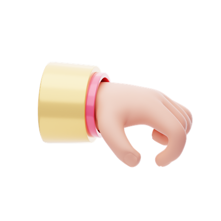 Giving Hand Gesture  3D Icon