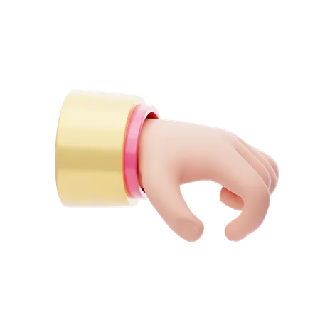 Giving Hand Gesture  3D Icon