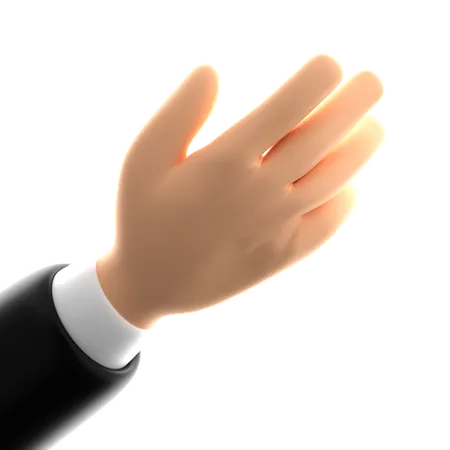 Giving Hand Gesture  3D Icon