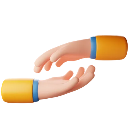 Giving Hands  3D Icon