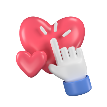 Giving Like  3D Icon