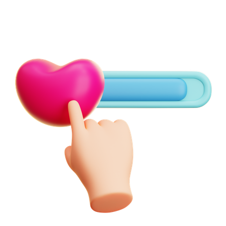 Giving Love  3D Icon