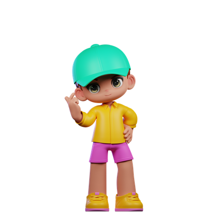 Giving Love Sign  3D Icon