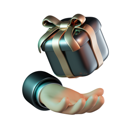 Giving Present  3D Icon