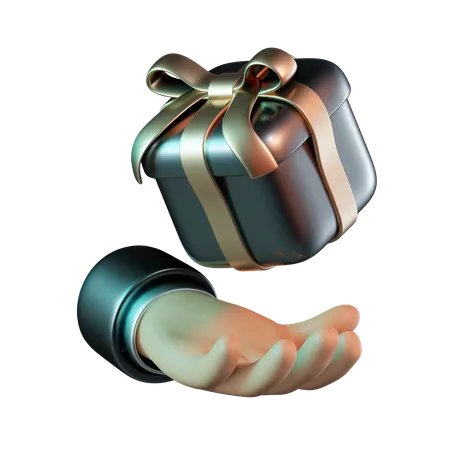 Giving Present  3D Icon