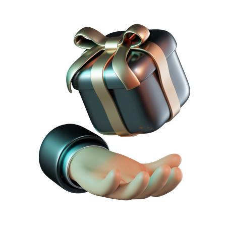 Giving Present  3D Icon