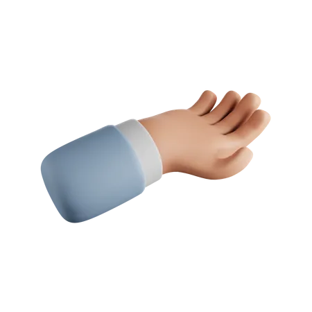 Giving Something Hand Gesture  3D Icon