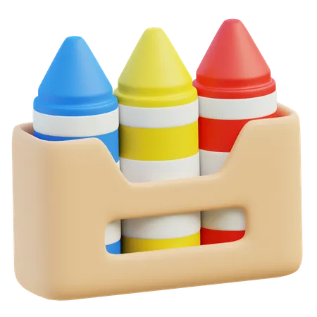 GIS de cera  3D Icon