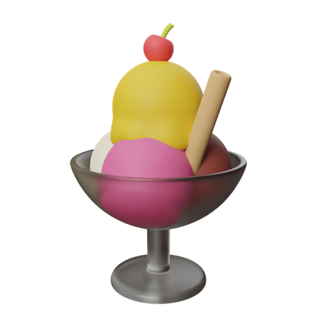 Glace  3D Icon