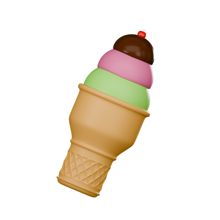 Glace  3D Icon