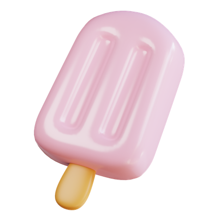 Glace à l'eau  3D Icon