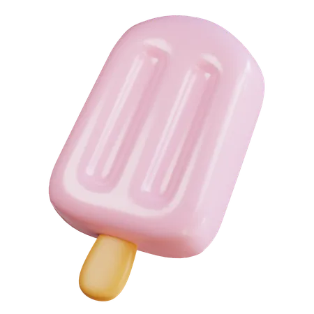 Glace à l'eau  3D Icon