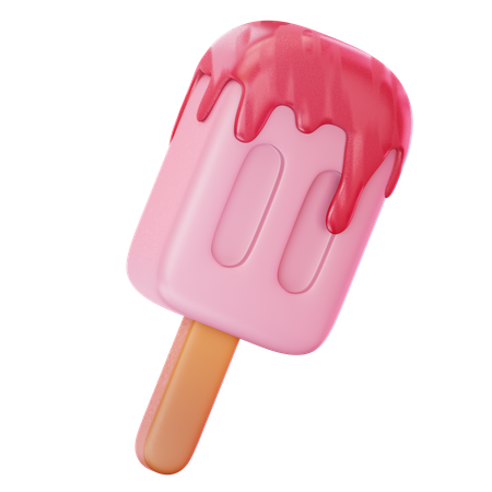 Glace à l'eau  3D Icon