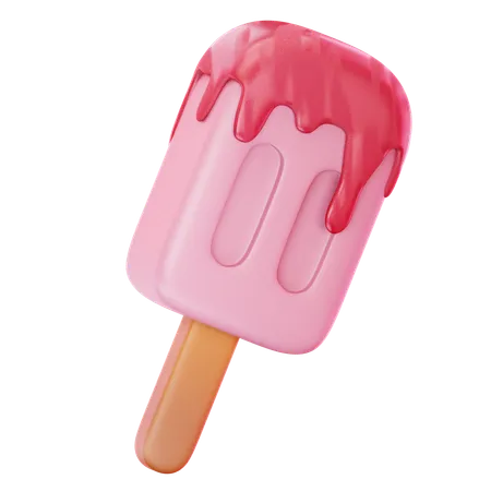 Glace à l'eau  3D Icon