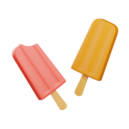 Glace à l'eau  3D Icon