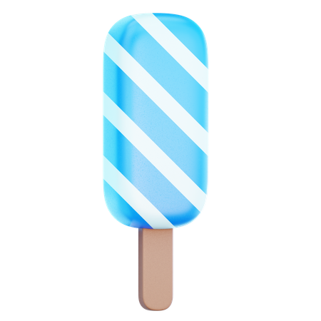 Glace à l'eau  3D Icon