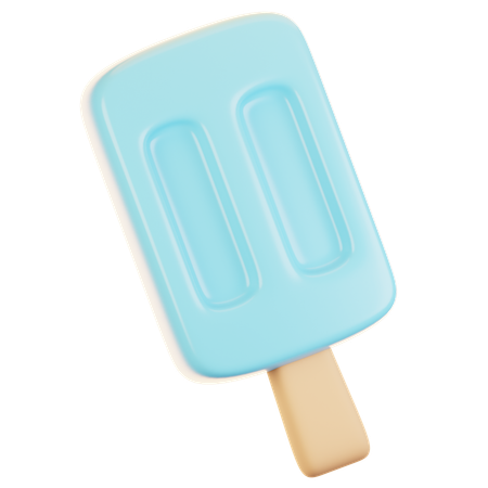 Glace à l'eau  3D Icon