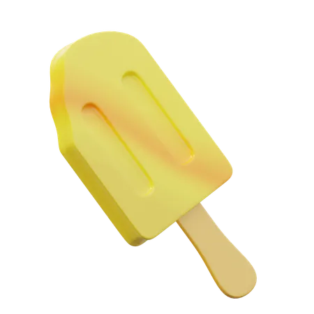 Glace à l'eau  3D Icon