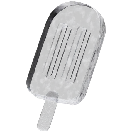 Glace à l'eau  3D Icon