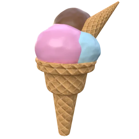 Glace  3D Icon