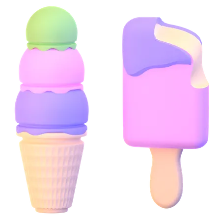 Glace  3D Icon