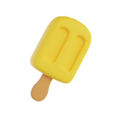 Glace à l'eau  3D Icon