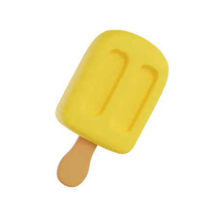 Glace à l'eau  3D Icon