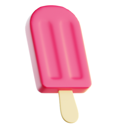 Glace à l'eau  3D Icon