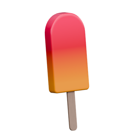 Glace à l'eau  3D Icon