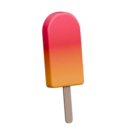 Glace à l'eau  3D Icon