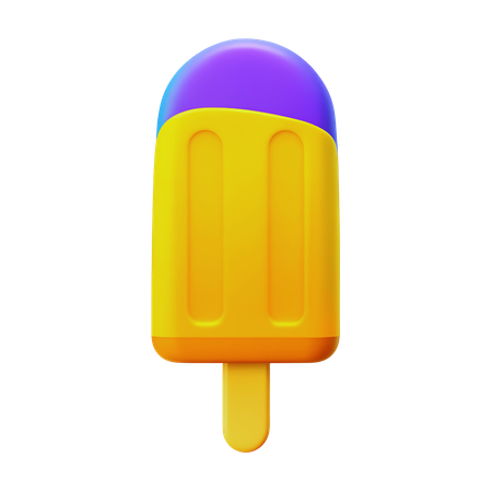 Glace à l'eau  3D Icon