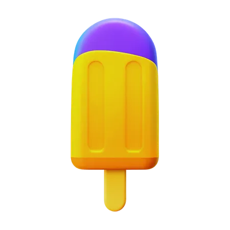 Glace à l'eau  3D Icon