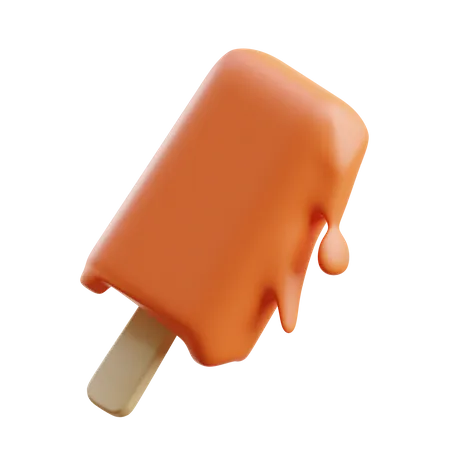 Glace à l'eau  3D Illustration