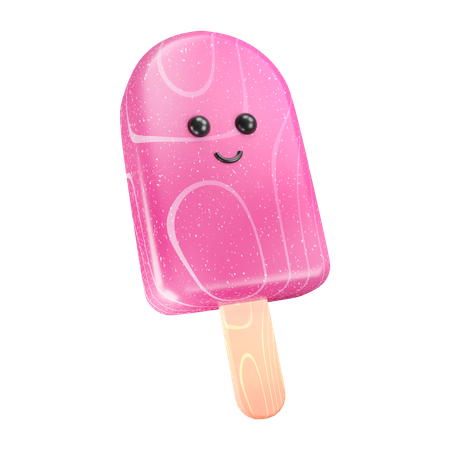 Glace à l'eau  3D Emoji