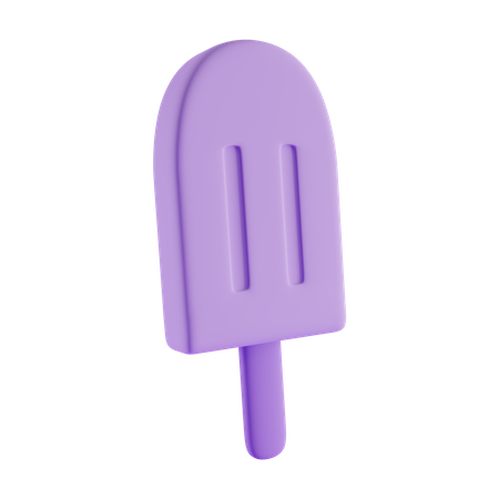 Glace à l'eau  3D Icon