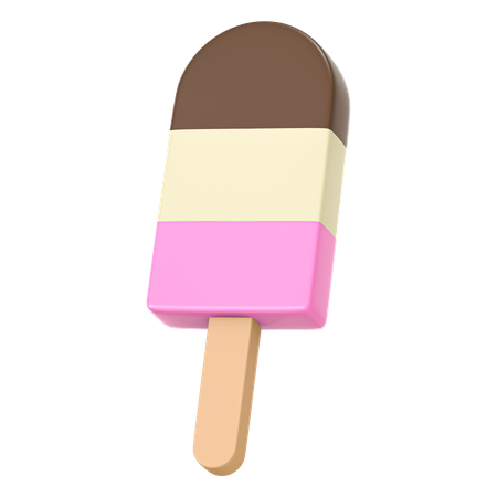 Glace à l'eau  3D Icon