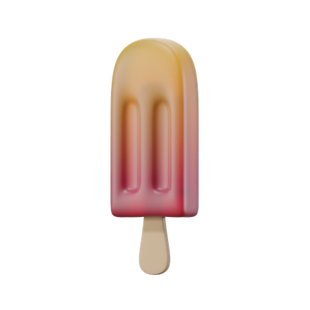 Glace à l'eau  3D Icon